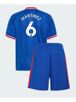Manchester United Lisandro Martinez #6 Replika Borta Kläder Barn 2026-27 Kortärmad (+ byxor)